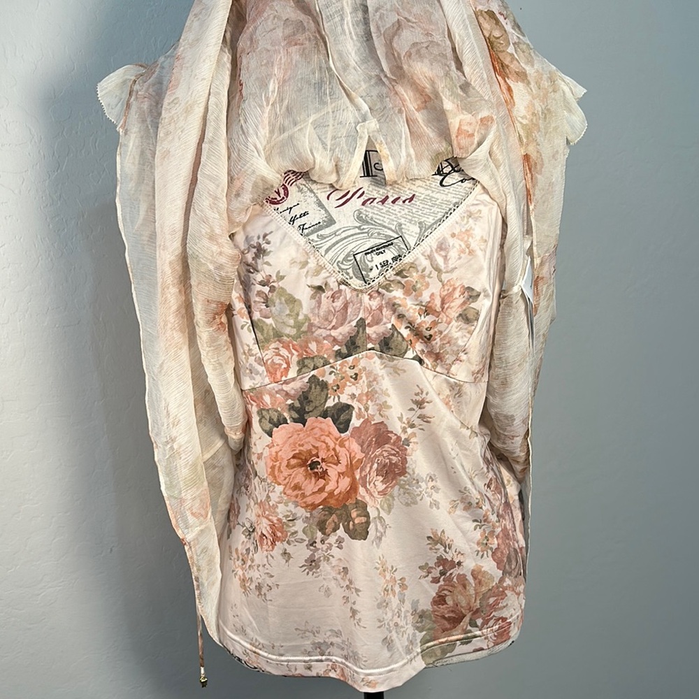 NWT Zimmermann Floral Ruffle Top - Picture 12 of 17